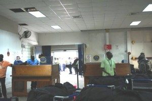 Exiting Through Customs